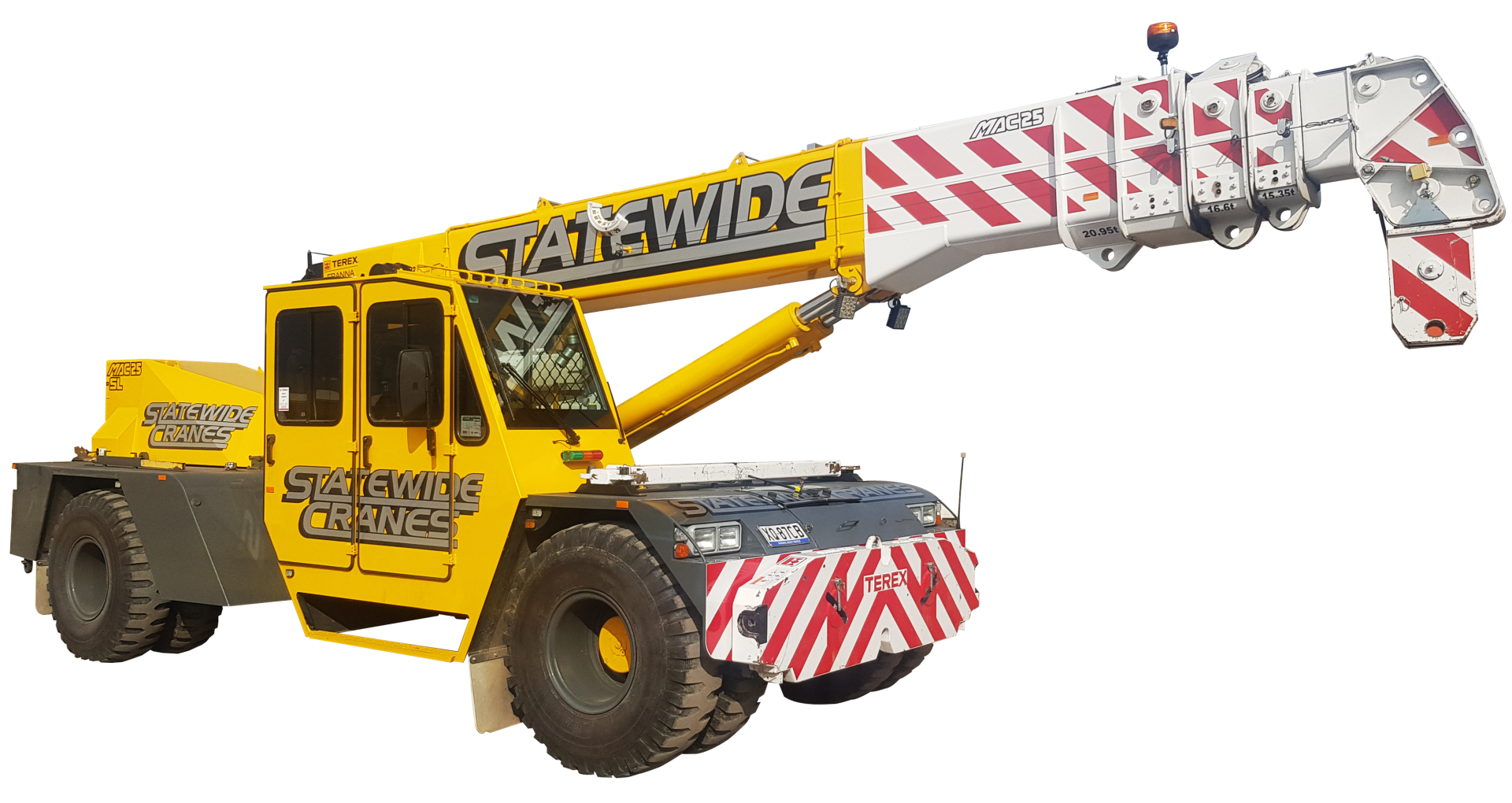 Statewide Cranes Cranes 25T Franna (Super Lift)